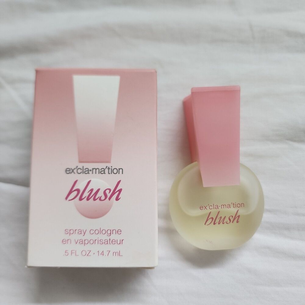 Vintage Exclamation Blush .5oz 14.7mL NOS By Coty Cologne Spray Perfume NIB